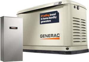 1. Generac Guardian 24kW Home Standby Generator