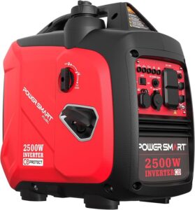 3. PowerSmart 2500-Watt Small Quiet Generator for Camping