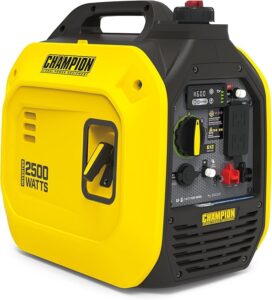 4. Champion 2500-Watt Small Quiet Generator for Camping