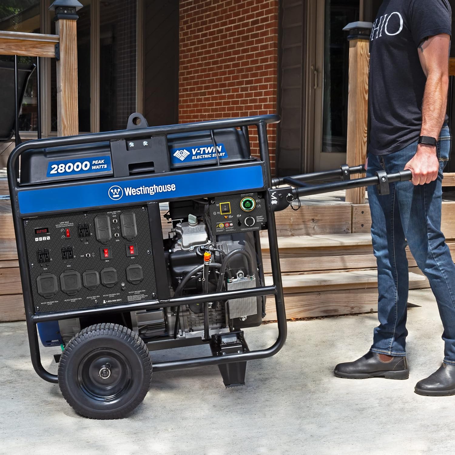 Image showcasing Westinghouse 28000 Watt Backup Generator: In-Depth Review - Generators ...