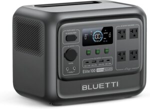 5. BLUETTI Elite 100 V2 Portable Power Station